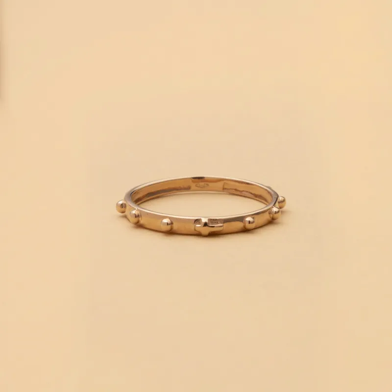Prsten od ružičastog zlata