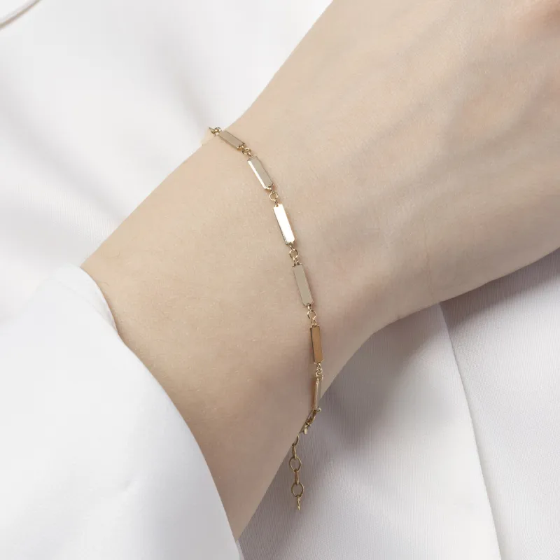 Geelgouden armband