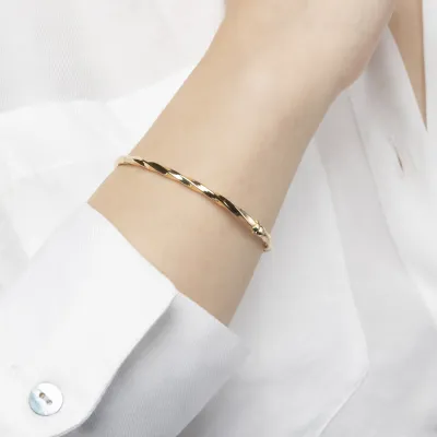 Geelgouden armband