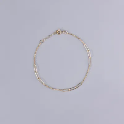 Bracciale leggero in oro giallo