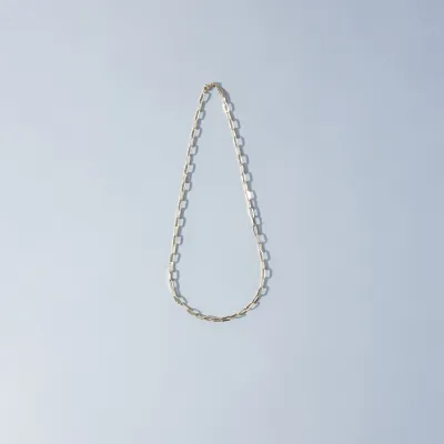 Yellow Gold Hollow Necklace